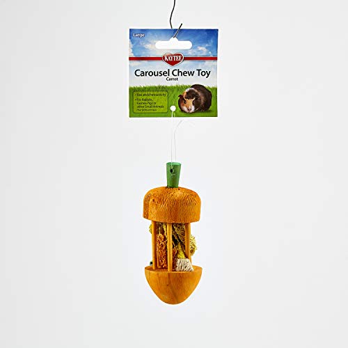 Kaytee Carousel Chew Toy Carrot, Large