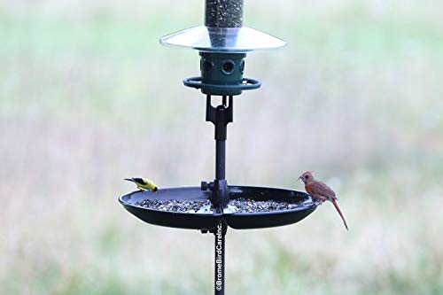 Seed Catcher Tray (Seed Buster) for Wild Bird Feeders, fits only 1-INCH STRAIGHT BIRDING pole (outside diameter), pole and feeder NOT included - Image 5