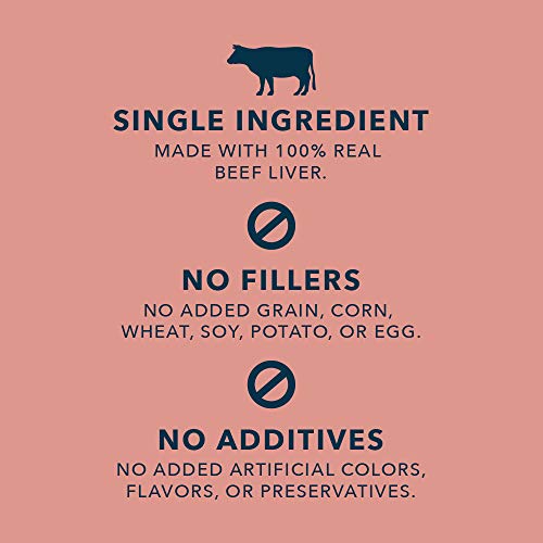 Wag Freeze-Dried Raw Single Ingredient Dog Treats Beef, 3.3oz - Image 4