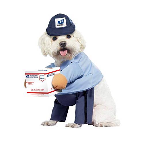 Dog Mail Carrier Costume USPS Small