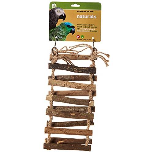 Prevue Hendryx 62807 Naturals Rope Ladder Bird Toy, Large
