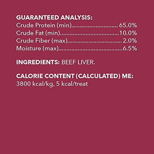 Wag Freeze-Dried Raw Single Ingredient Dog Treats Beef, 3.3oz - Image 6