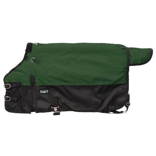 Tough 1 Polar 600D Waterproof Poly Foal Blanket, Hunter Green, Large