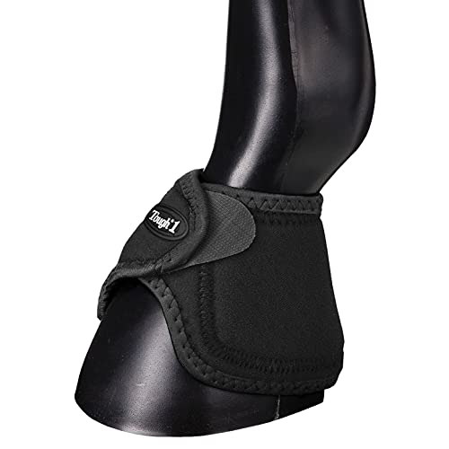 Tough 1 Performers 1St Choice No Turn Bell Boots, Black, Medium