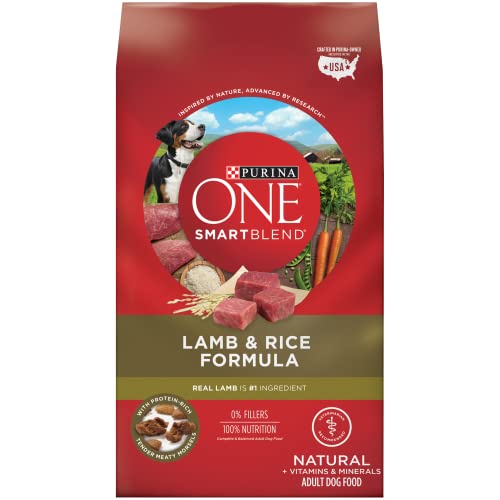 Purina ONE Natural Dry Dog Food, SmartBlend Lamb & Rice Formula - 31.1 lb. Bag