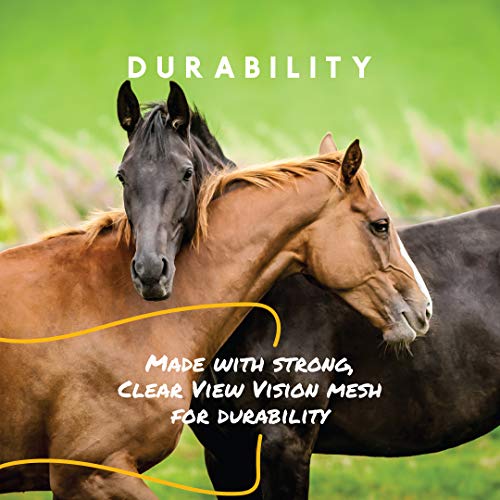 Pro-Force Equine Fly Mask | Horse Fly Mask with UV Protection | Adjustable Fit for Comfort | Without Ears - Image 5