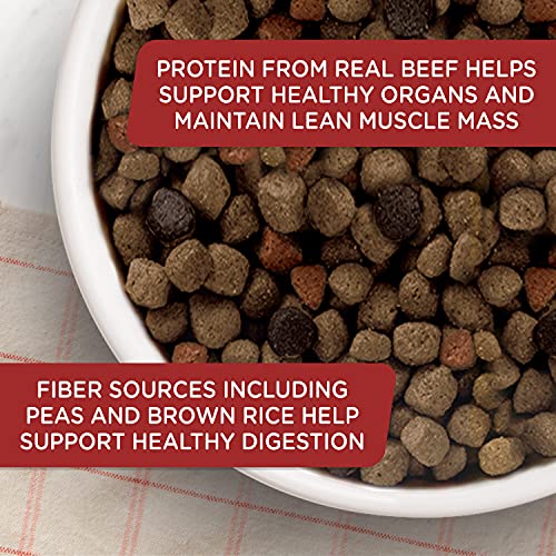 Rachael Ray Nutrish Premium Natural Dry Dog Food, Real Beef, Pea, & Brown Rice Recipe, 40 Pounds - Image 8