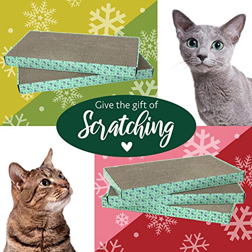 Kitty City XL Wide Corrugate Cat Scratchers 3 Pieces, Cat Scratching, Cat Scratch Pad, Vary, 18 x 10 x 1.5 inches (CM-0204-CS01) - Image 5