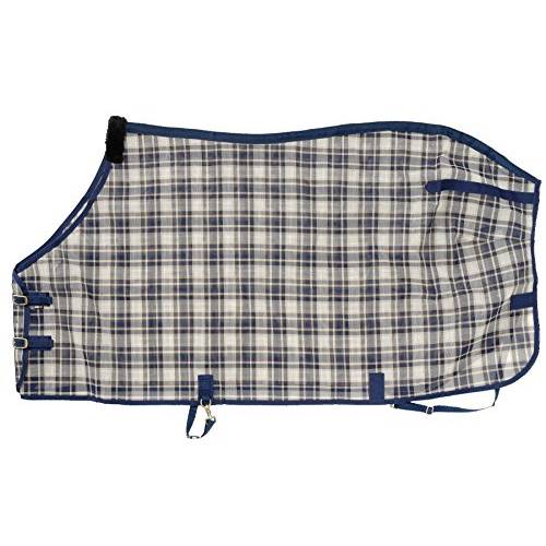 Tough 1 PVC Coated Mesh Tri-Shield Fly Sheet, Navy Blue, 75"