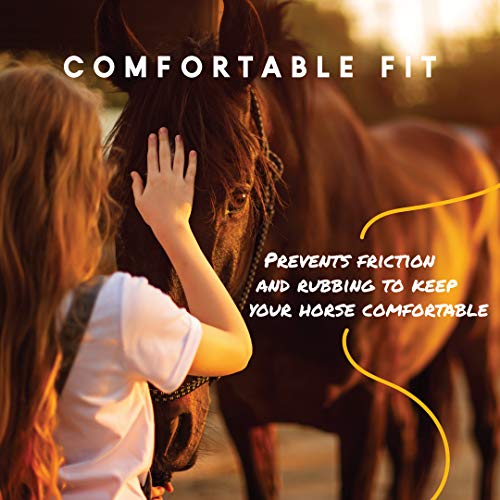 Pro-Force Equine Fly Mask | Horse Fly Mask with UV Protection | Adjustable Fit for Comfort | Without Ears - Image 6