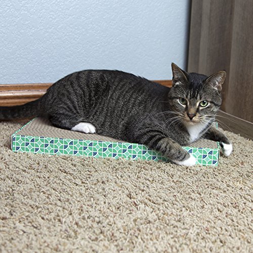 Kitty City XL Wide Corrugate Cat Scratchers 3 Pieces, Cat Scratching, Cat Scratch Pad, Vary, 18 x 10 x 1.5 inches (CM-0204-CS01) - Image 6